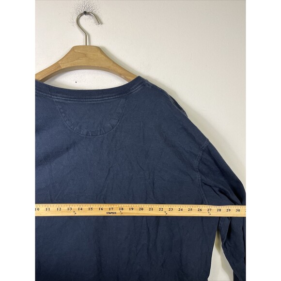 Duluth Trading Co Relaxed Fit Long Tail T-shirt Black Size 2XL L/S Pocket - Picture 5 of 6